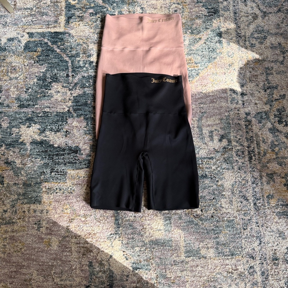Juicy Couture Control Tummy Hips Bike Short Size:Small
